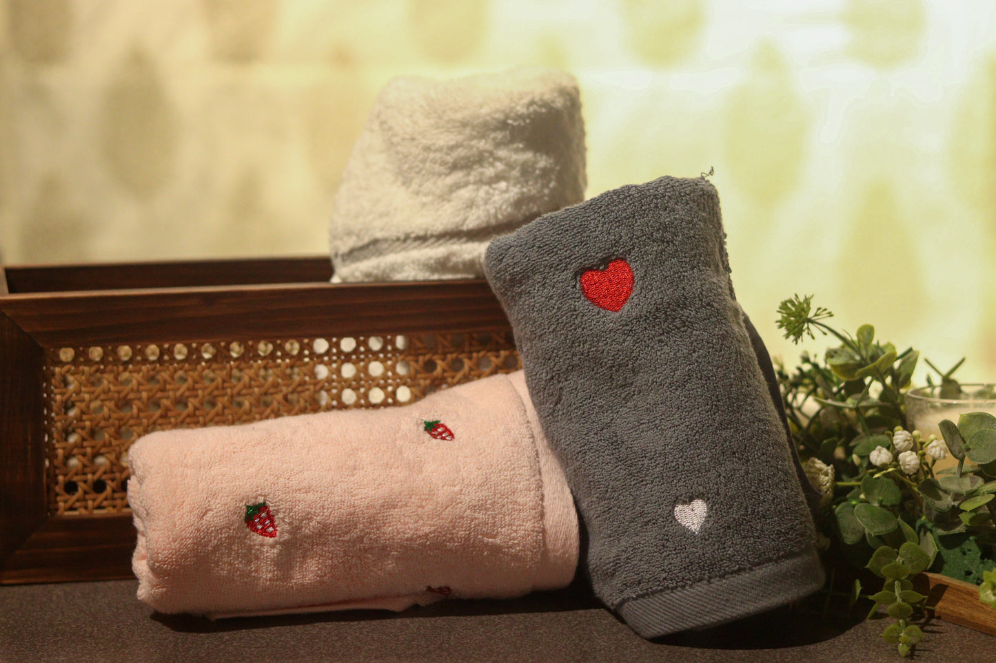 Cane Towel Box