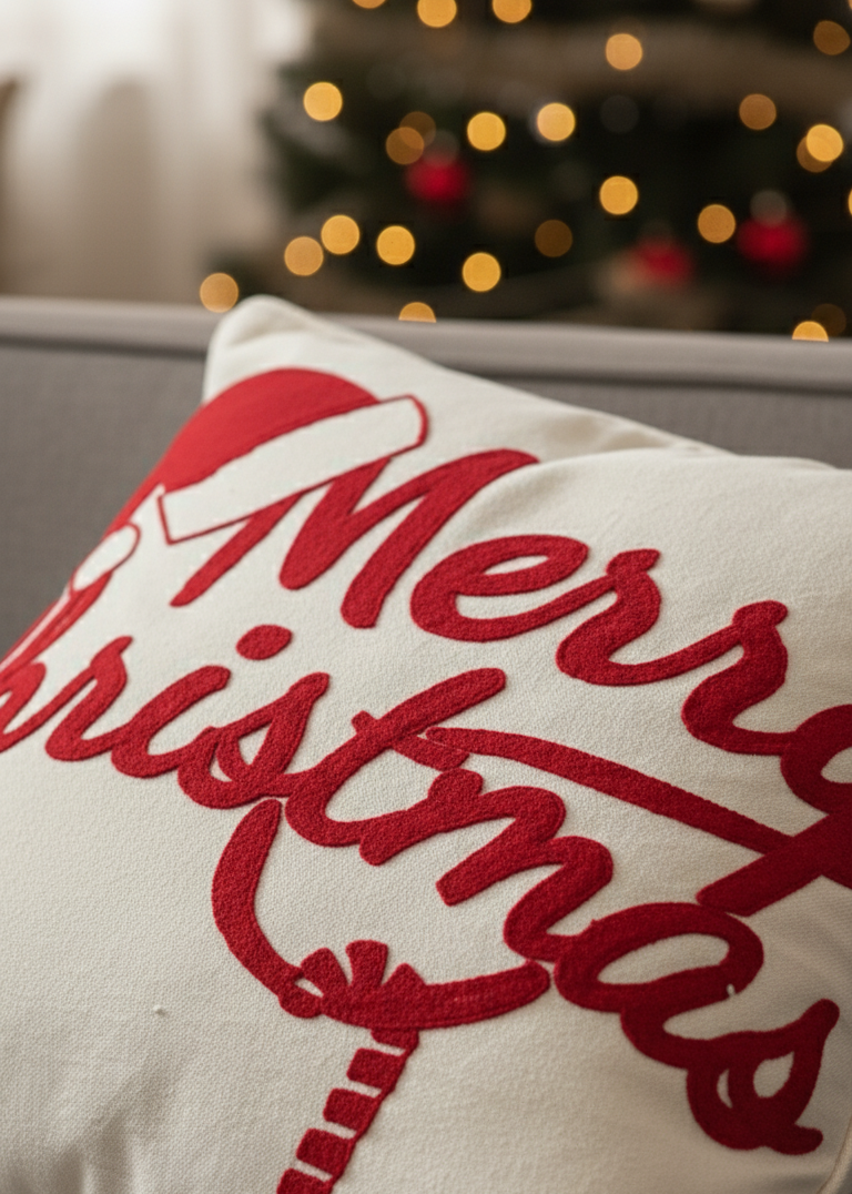 Embroidery cushion covers