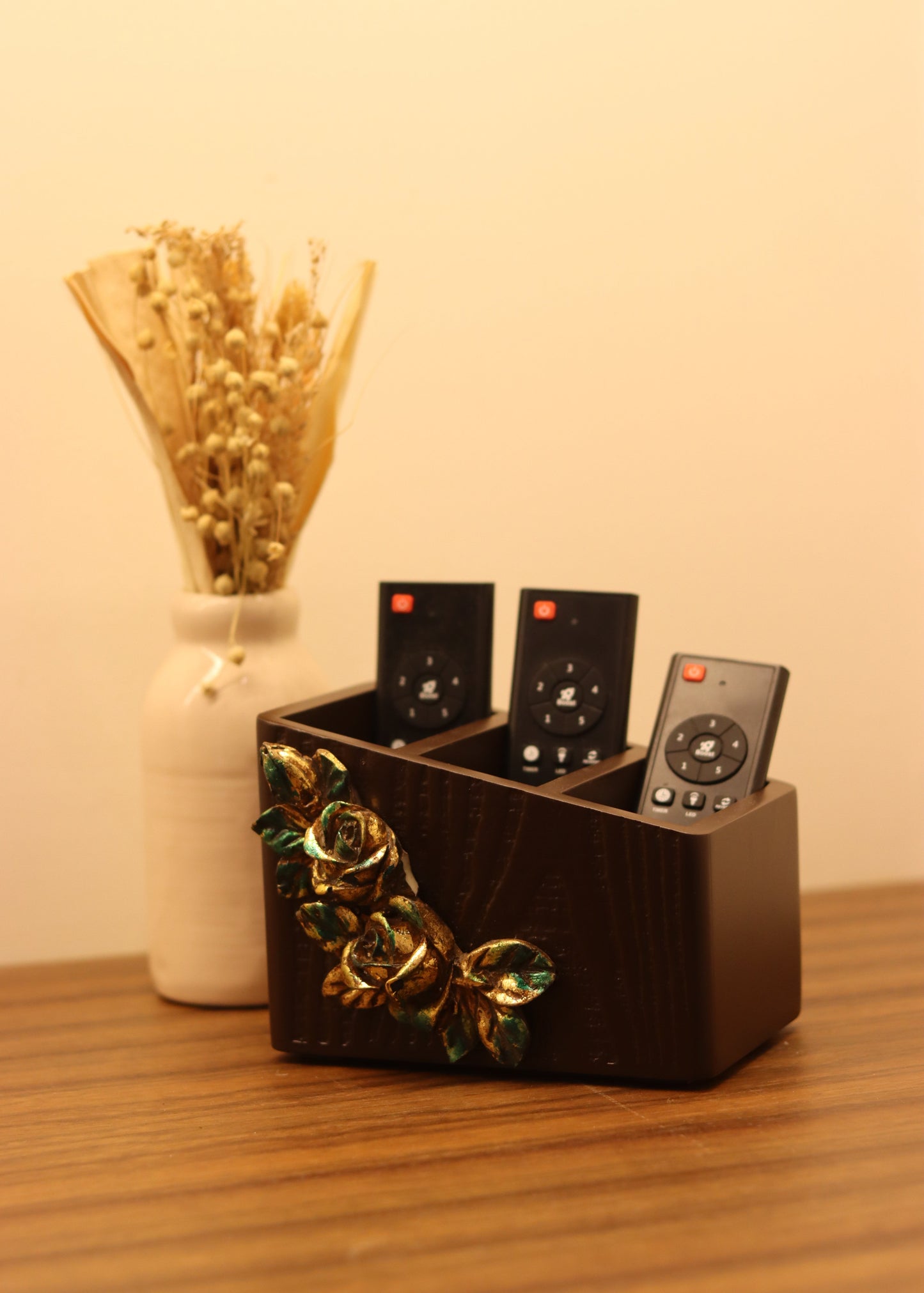 Wooden Remote Holder