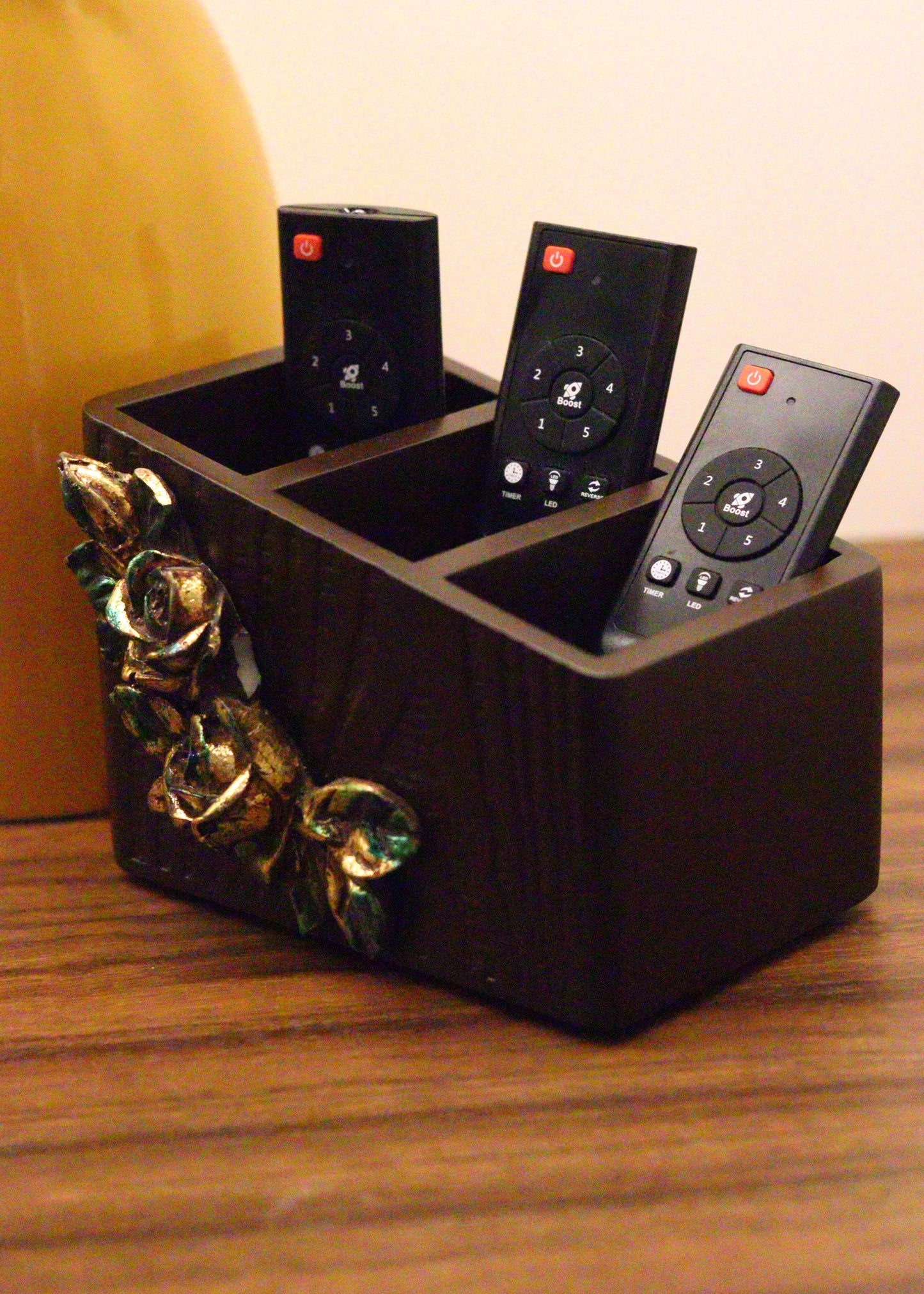 Wooden Remote Holder