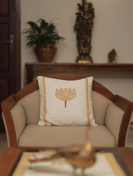 Applique work cushion covers