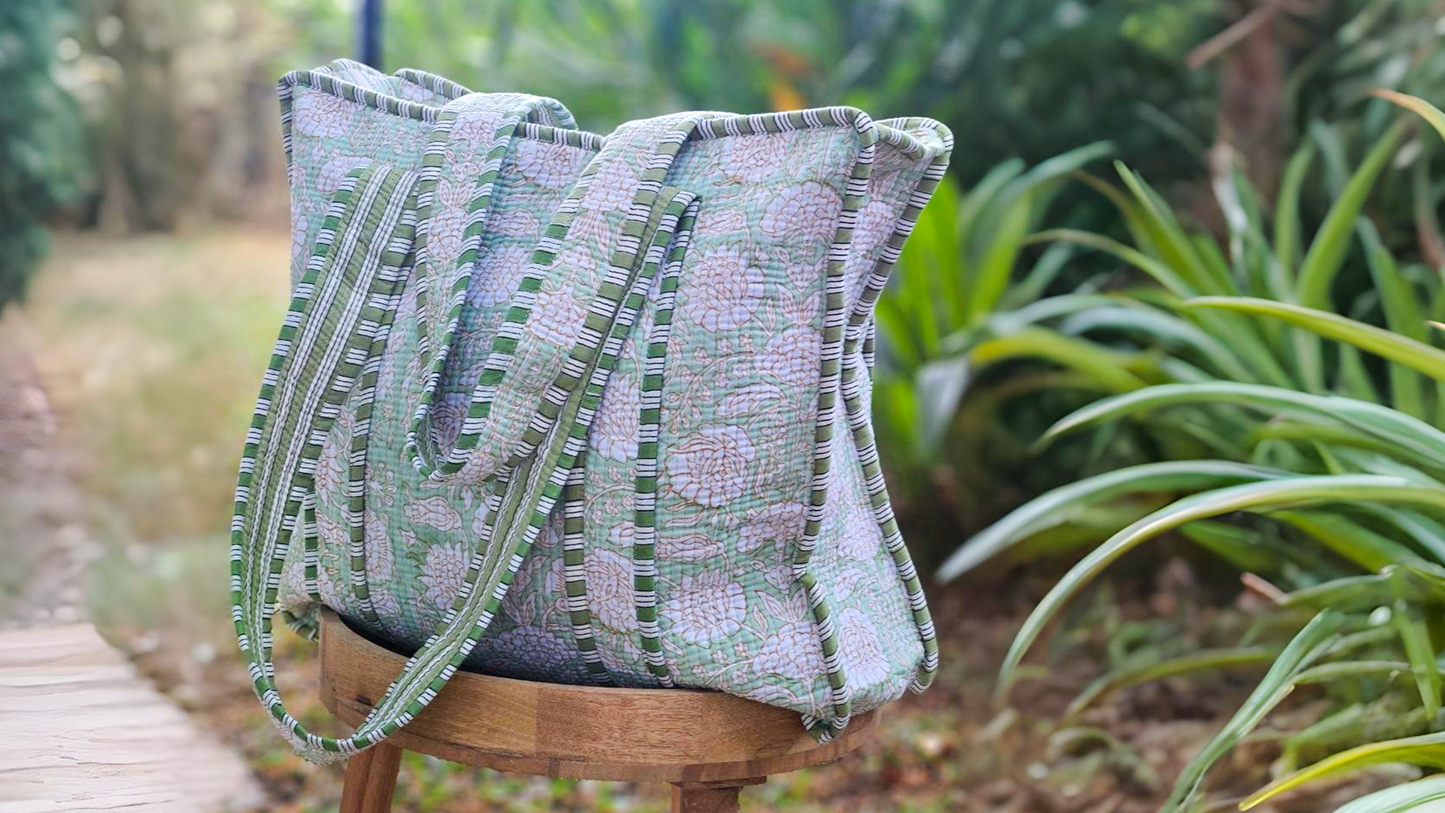 Make up bag, made of cloth