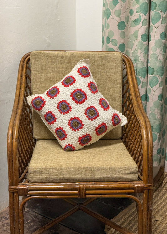 Crochet cushion covers