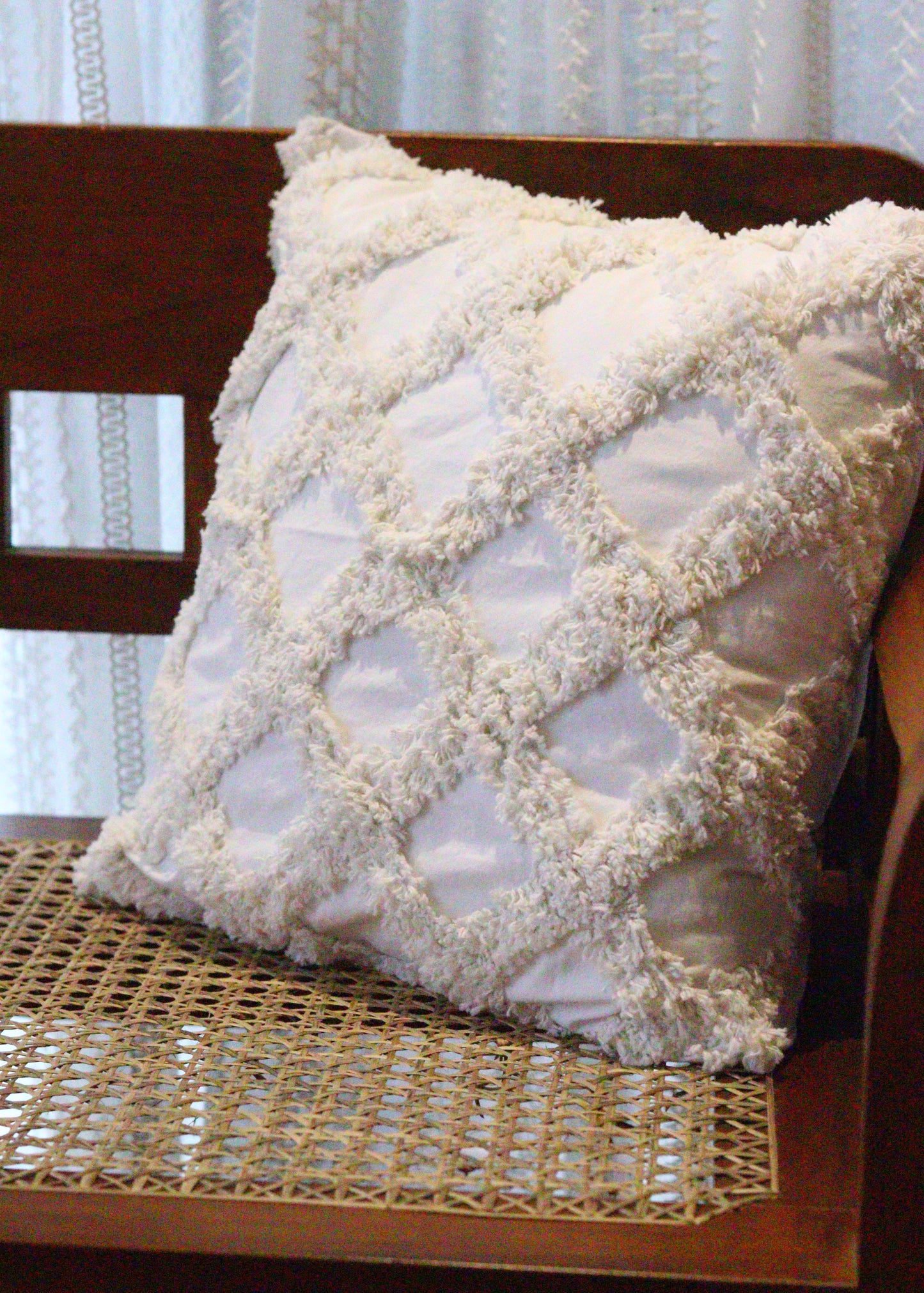 Off white Boho Cushion Covers