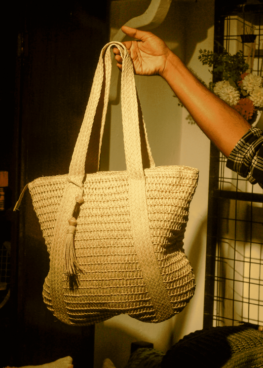 Handmade Quilted Tote Bag