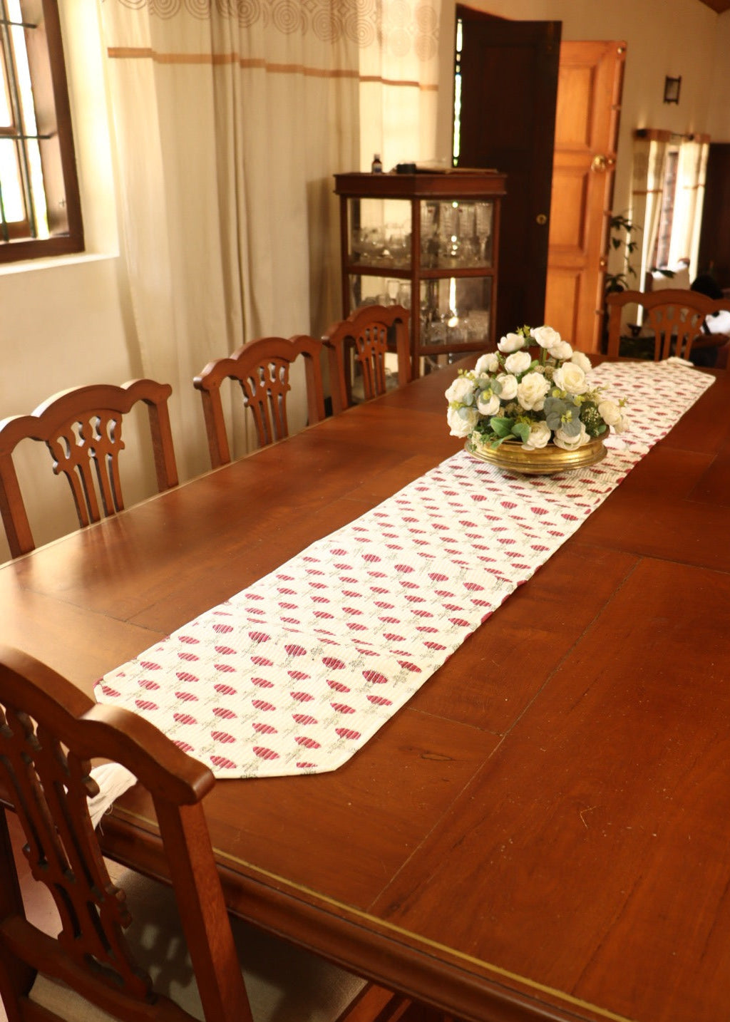 Quilted Hand Block Runner